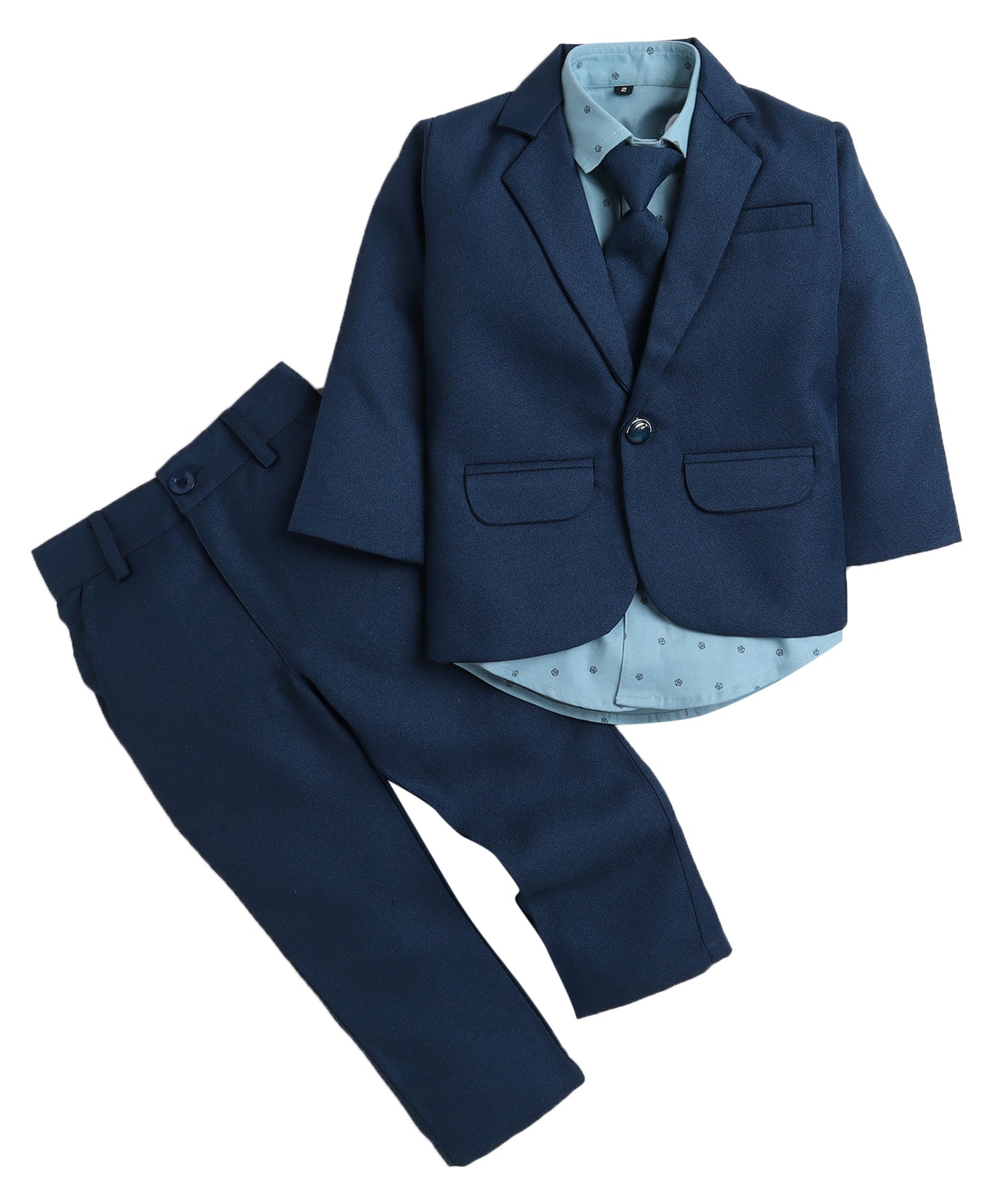 4081 Blue Coat Suit