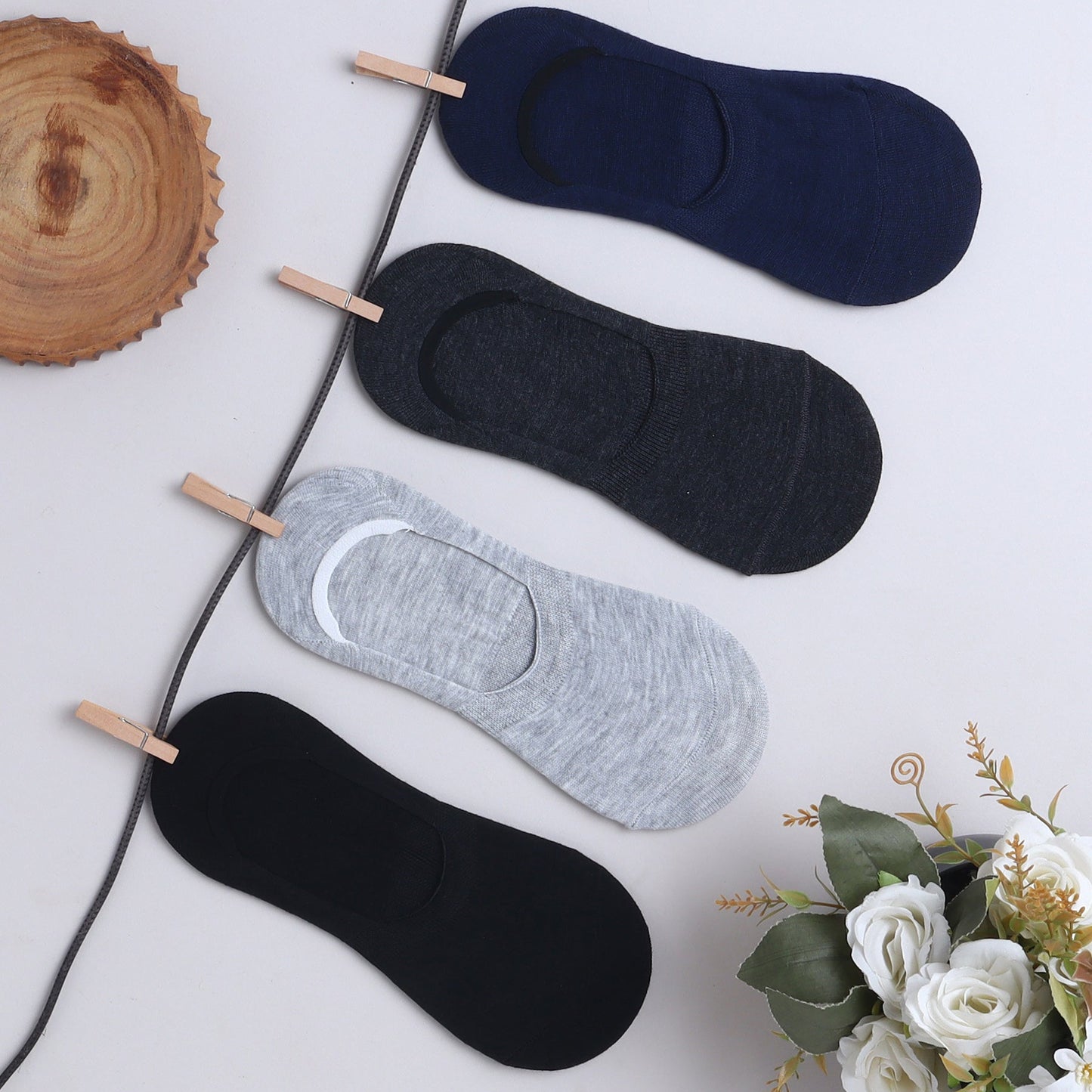 ChiqChaps Core Color Loafer Socks