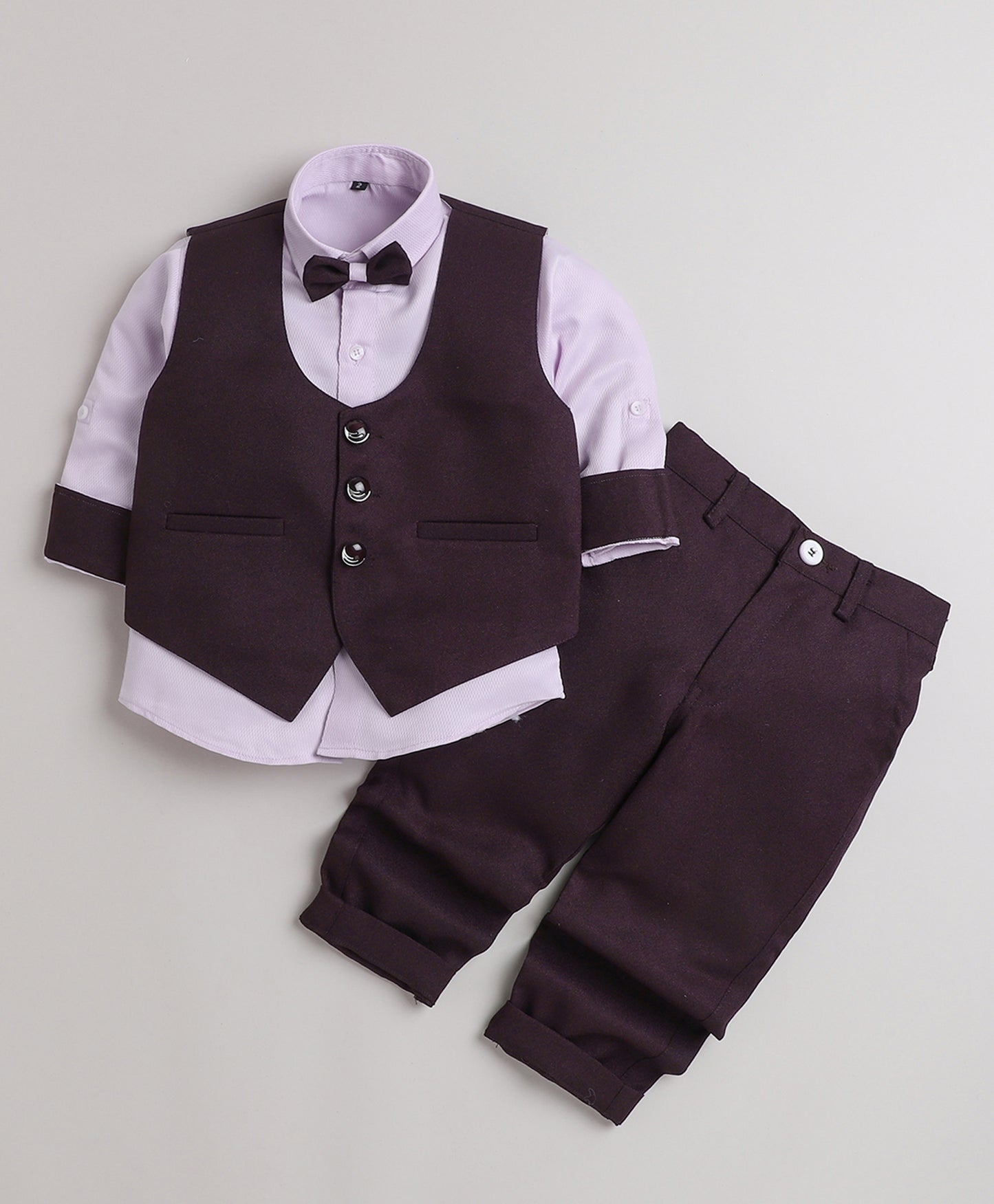 4070B Burgundy And Lilac V/C