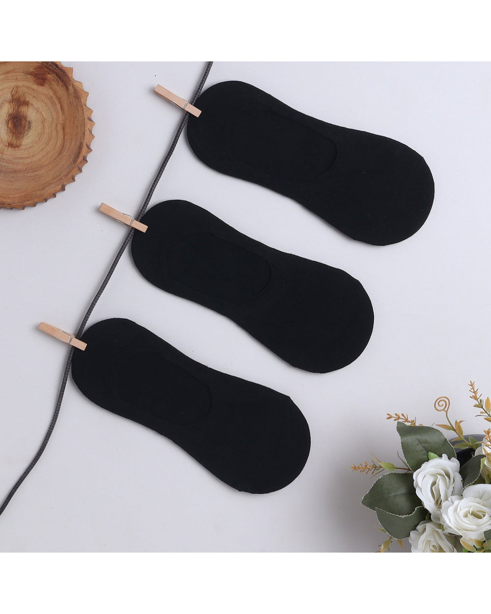 ChiqChaps black loafer socks for kids
