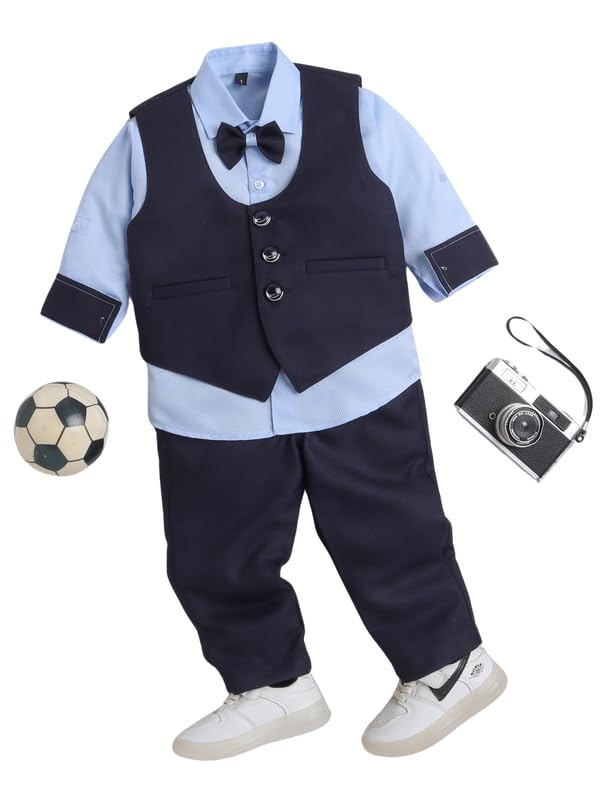 6027B Blue Waistcoat