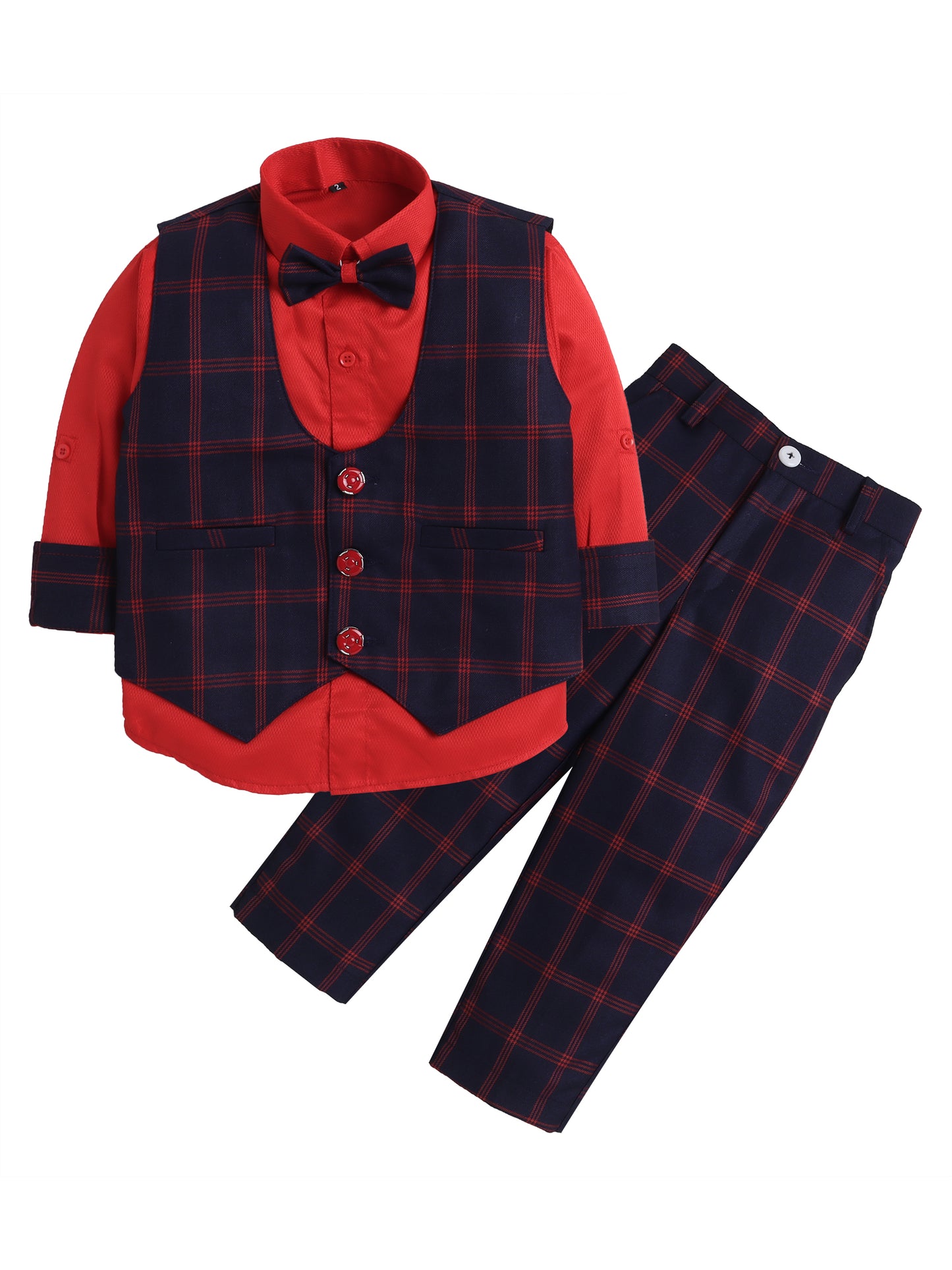 6030A Red and Black Checks V/c
