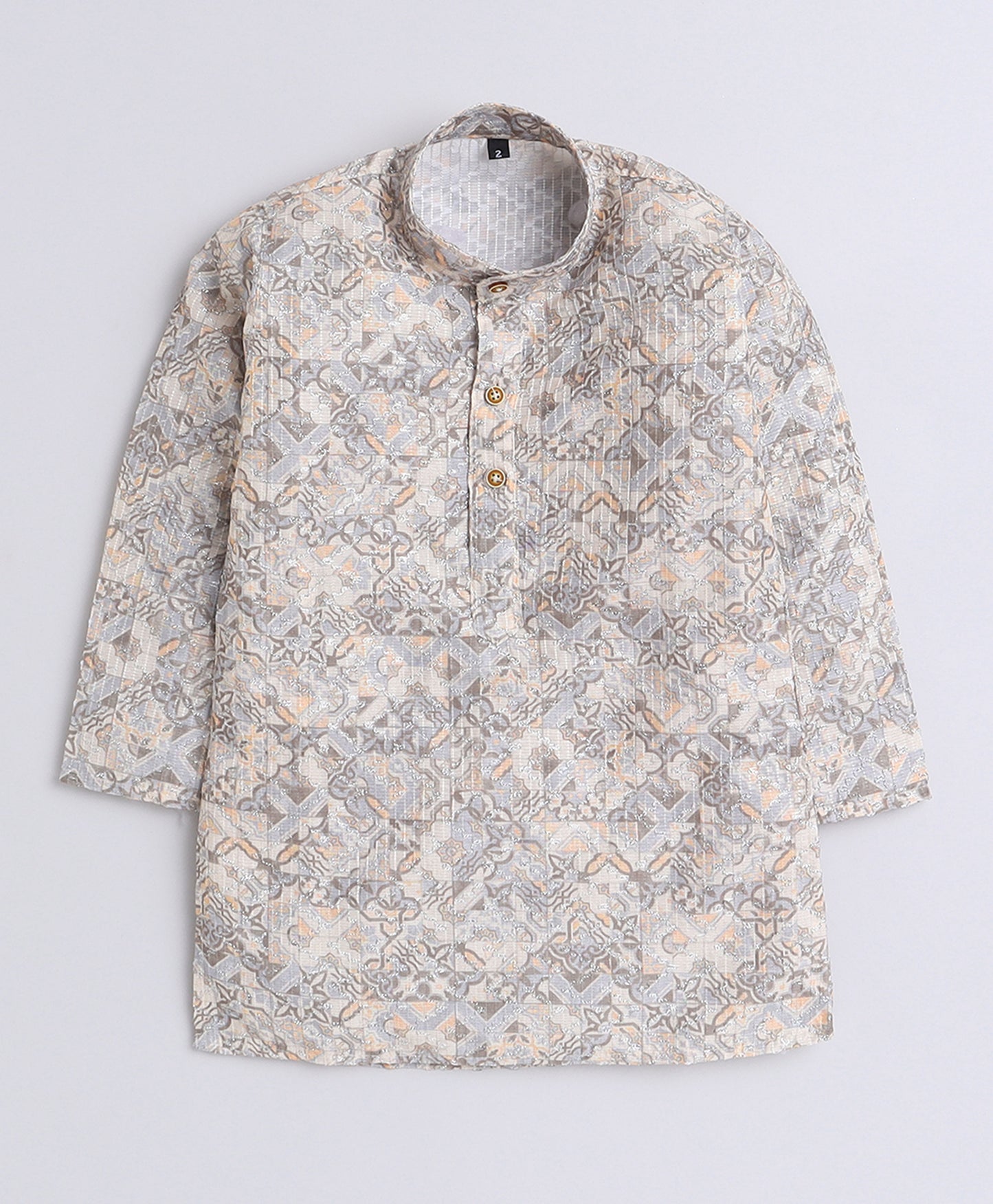 6040 Khaki Kurta
