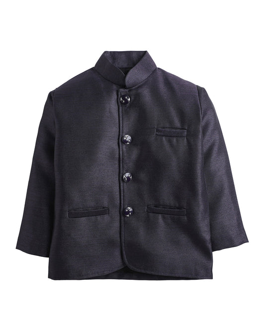 5035 Boys Shiny Violet Jodhpuri Suit