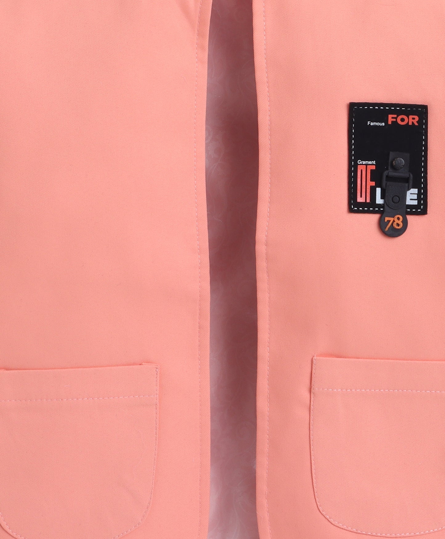 5039C peach only shrug