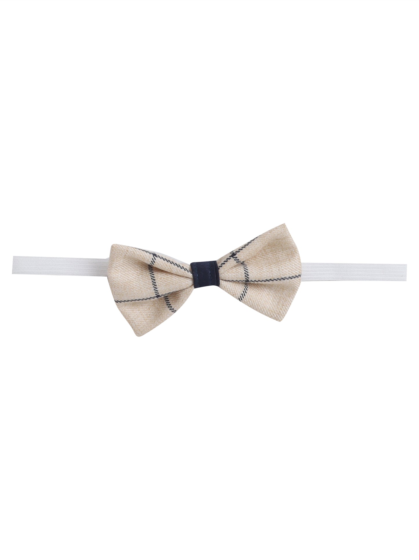 6007 Khakhi Checks Suspender Set
