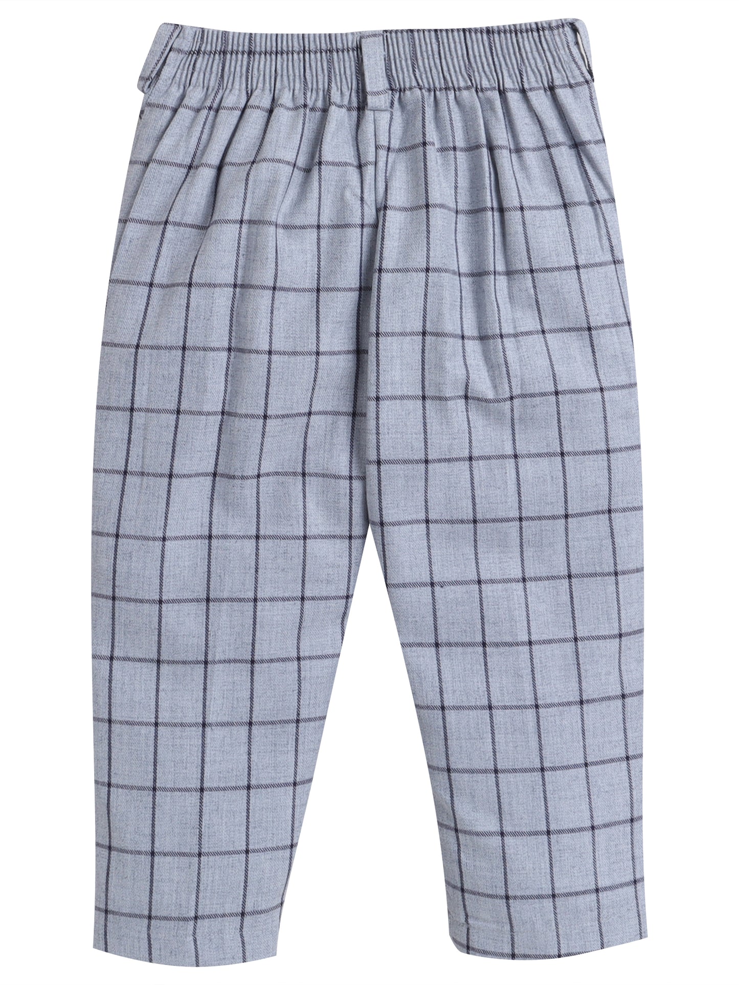 6009 Gray Checks Suspender