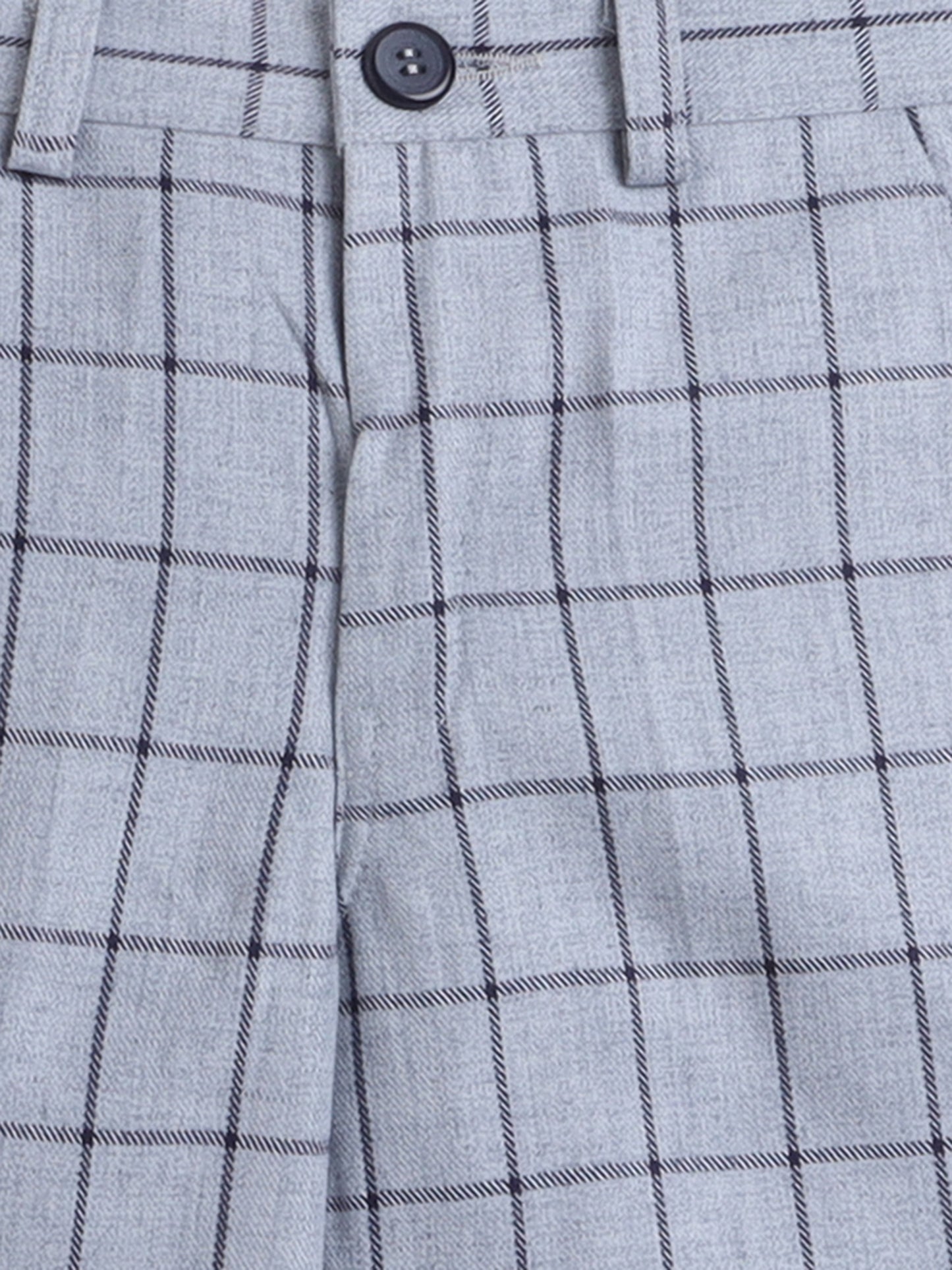 6009 Gray Checks Suspender