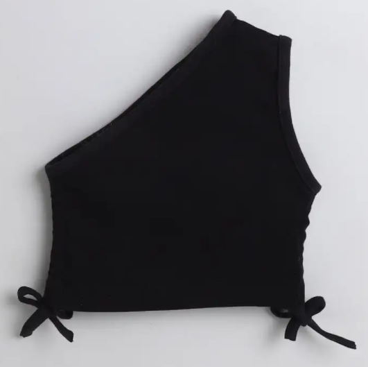 OSTA One Shoulder Black
