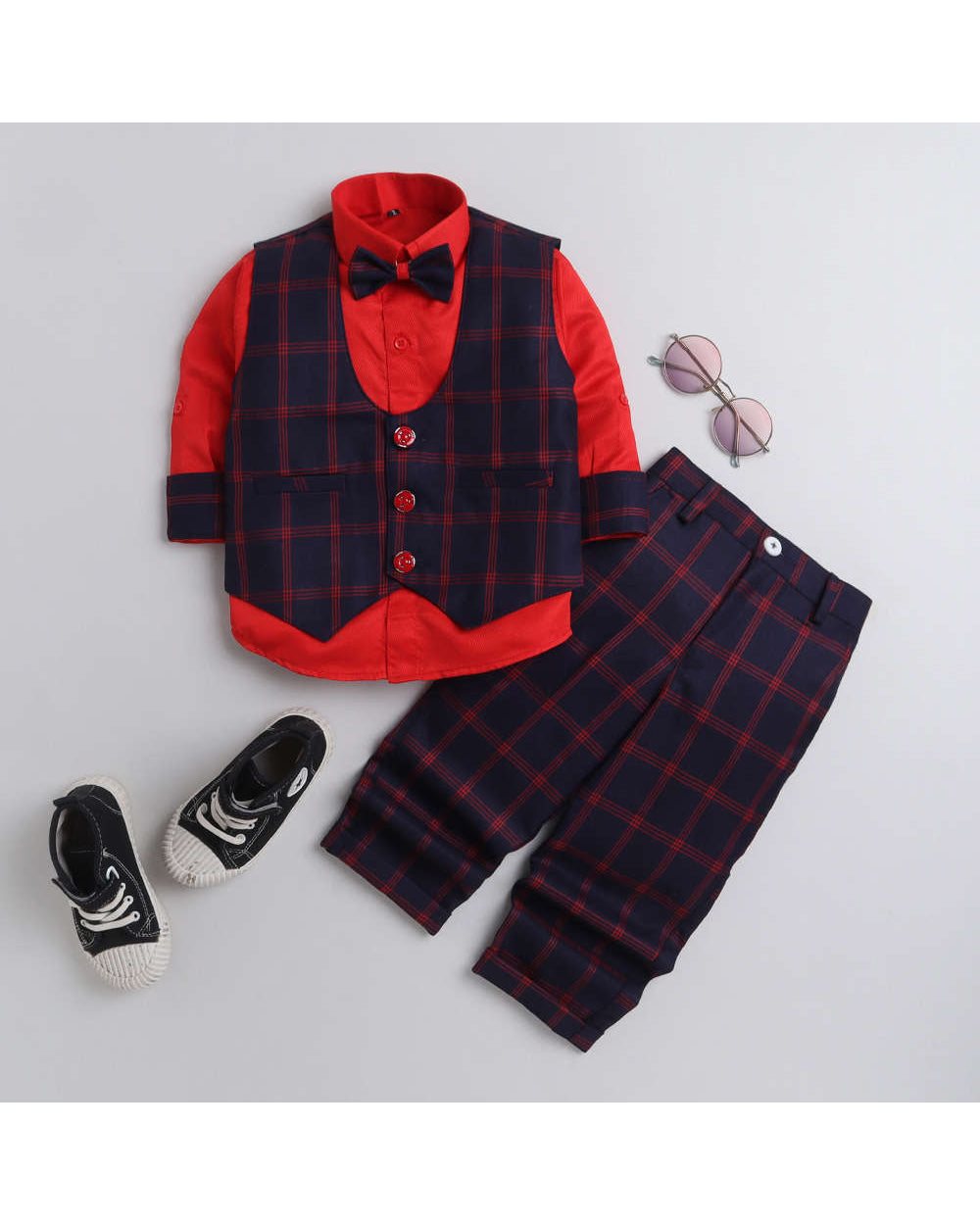 Boys waistcoat sets for parties weddings and celebrations