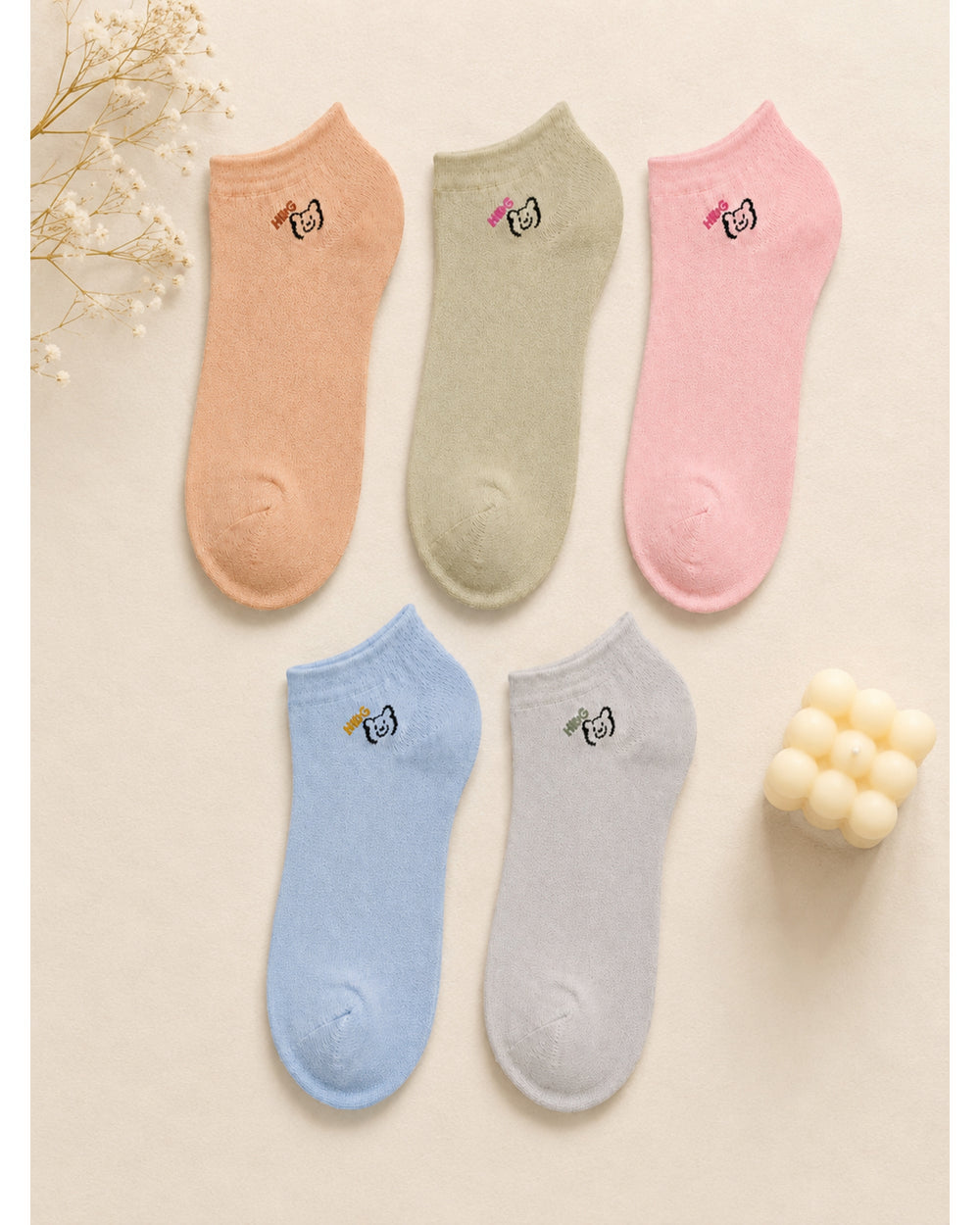 ChiqChaps kitty print socks for kids