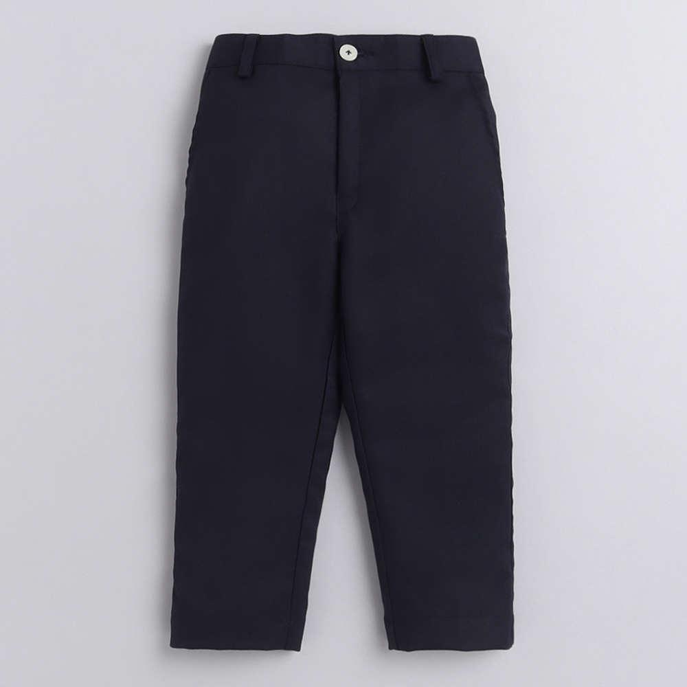4001 Kids Shirt Pistachio Bow Tie And Pantset