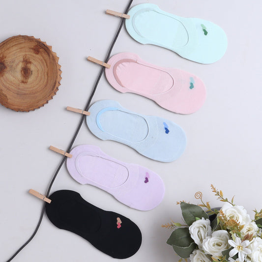 ChiqChaps Heart Loafer Socks