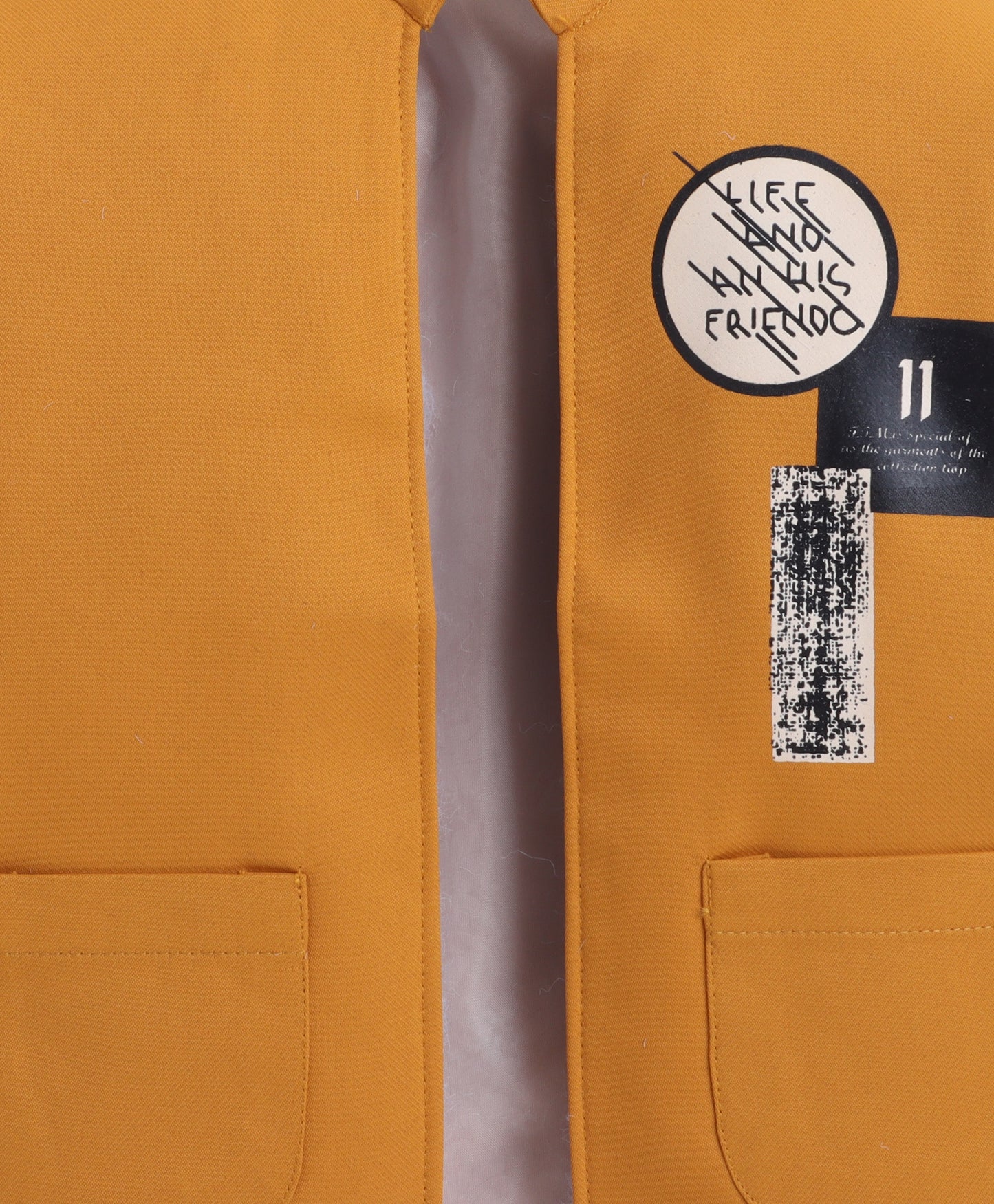 5039A Mustard Blazer