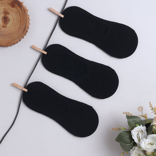 ChiqChaps Black Loafer Socks