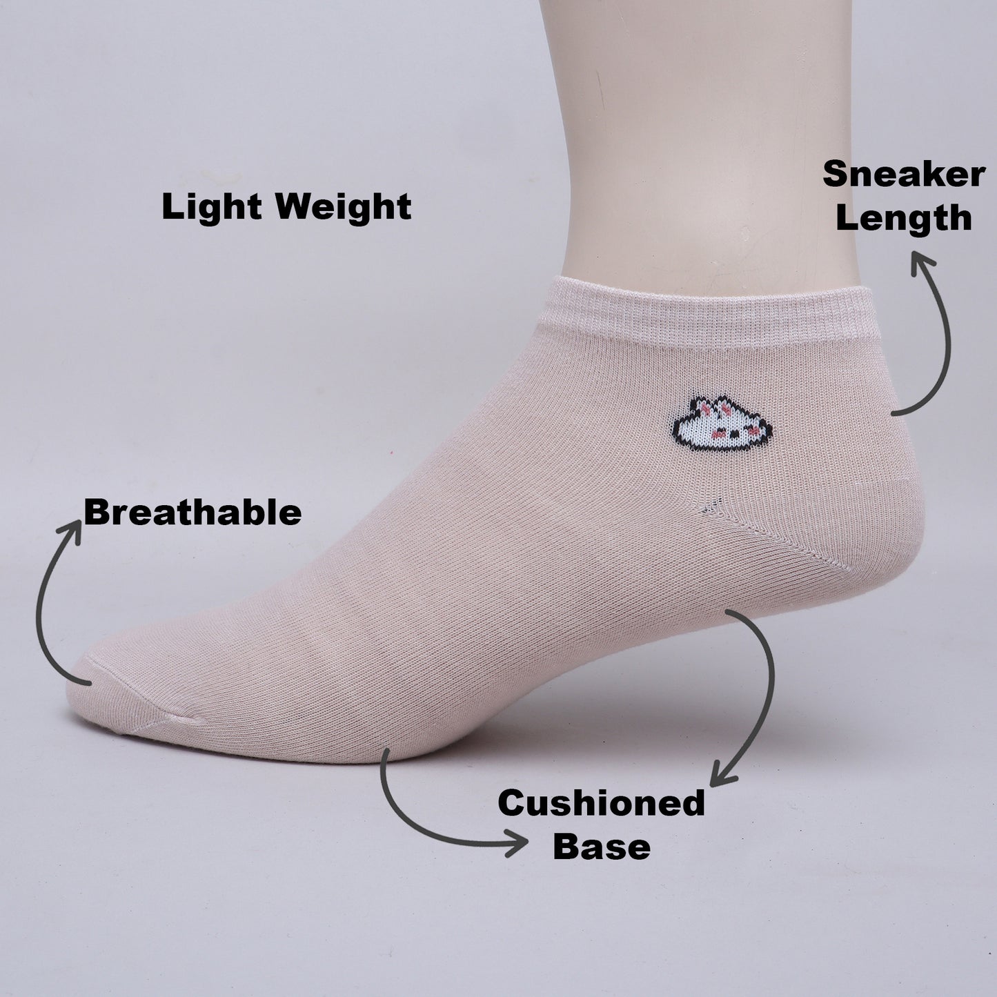 ChiqChaps Bunny Design Socks