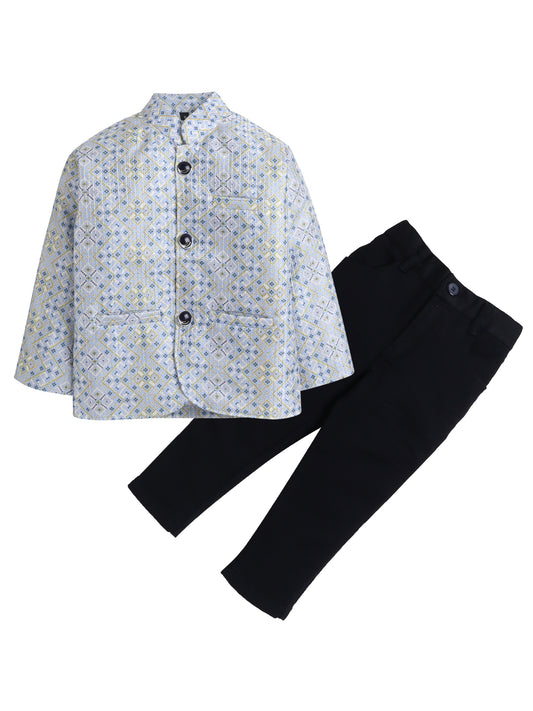 4041 Boys Blue jodhpuri