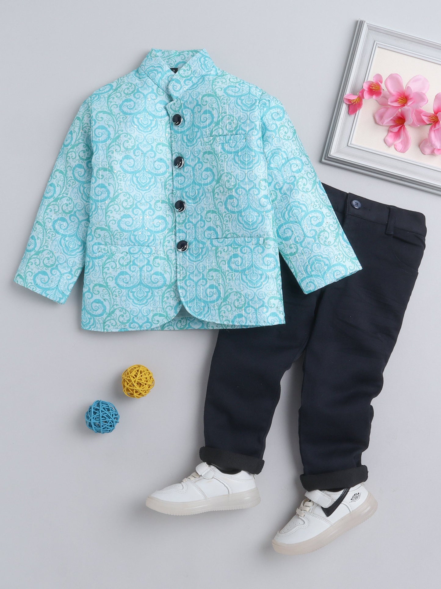 7008 Blue Printed JDH