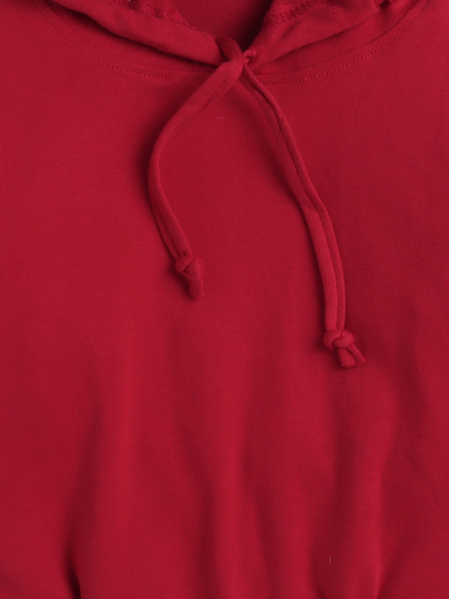 CHR Crop Hoodie Red