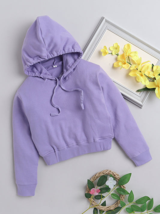 CHL Crop Hoodie Lilac