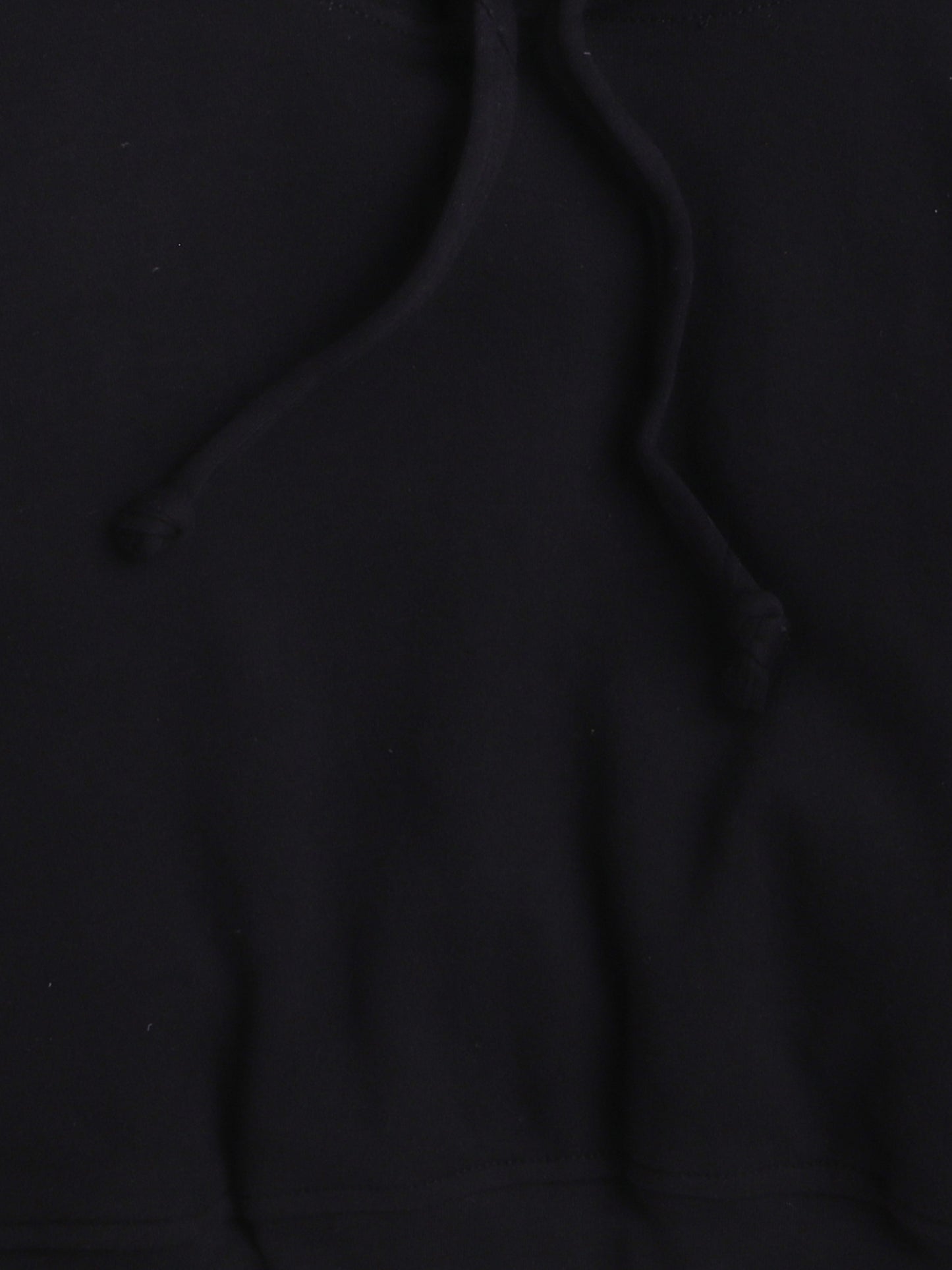 CHA Crop Hoodie Black