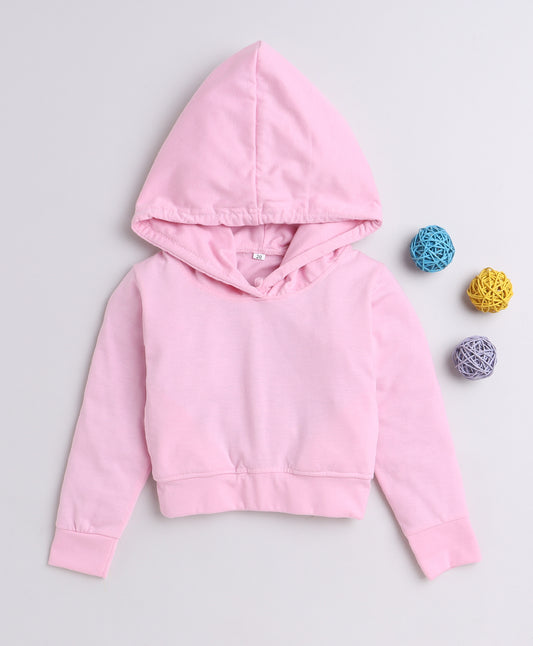 CHP Crop Hoodie Pink