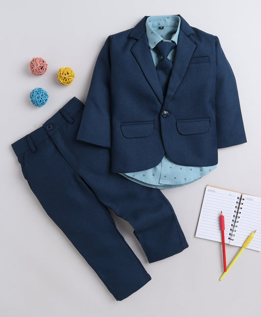 4081 Blue Coat Suit