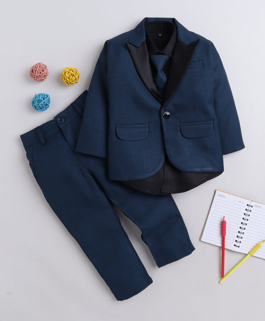 4080 Navy Blue Coat Suit