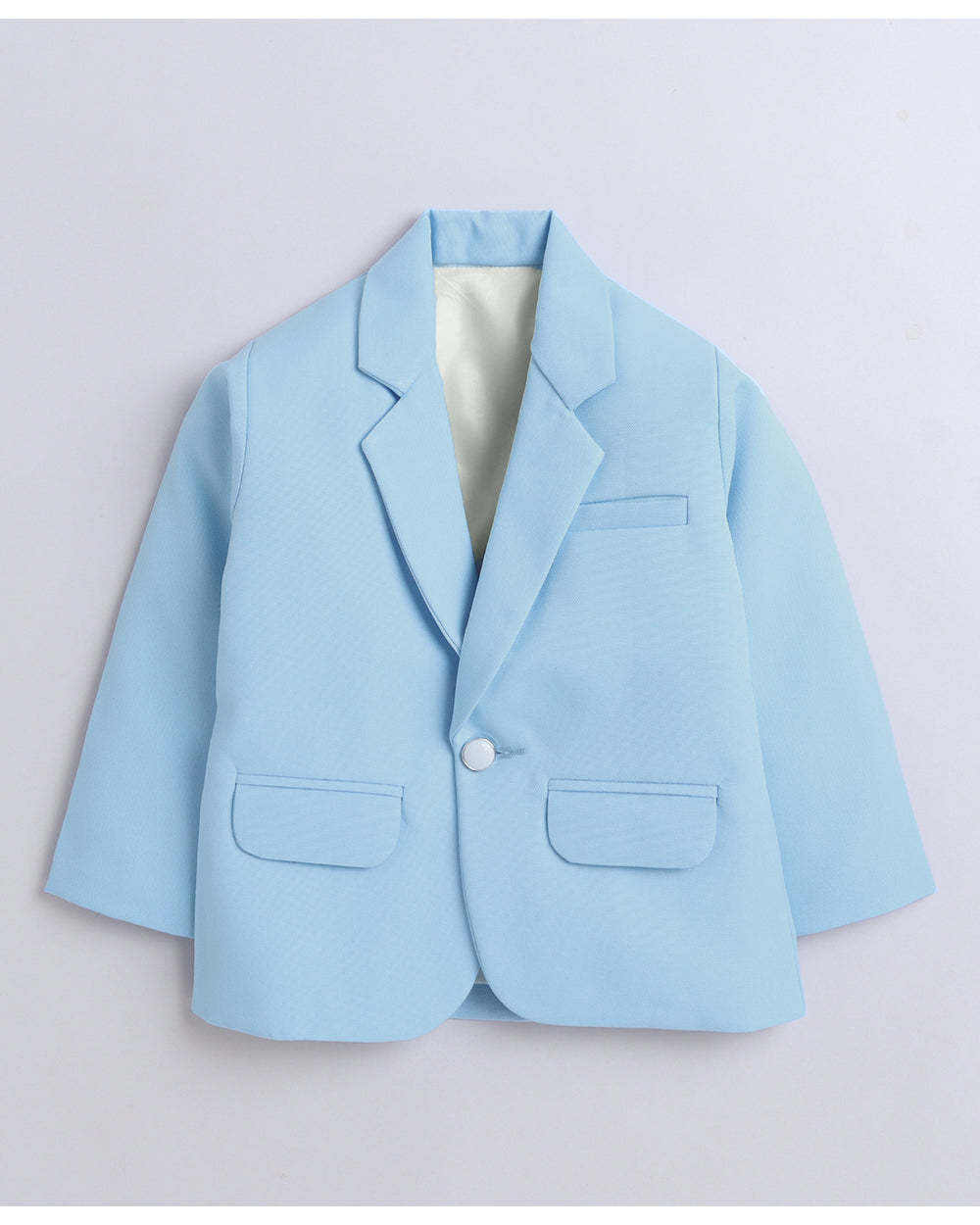 6050 Boys Light Blue Suit with SB Collar