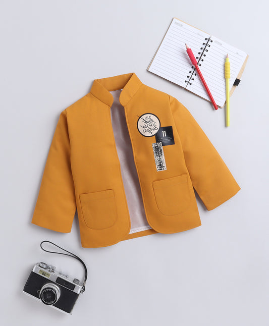 5039A Mustard Blazer