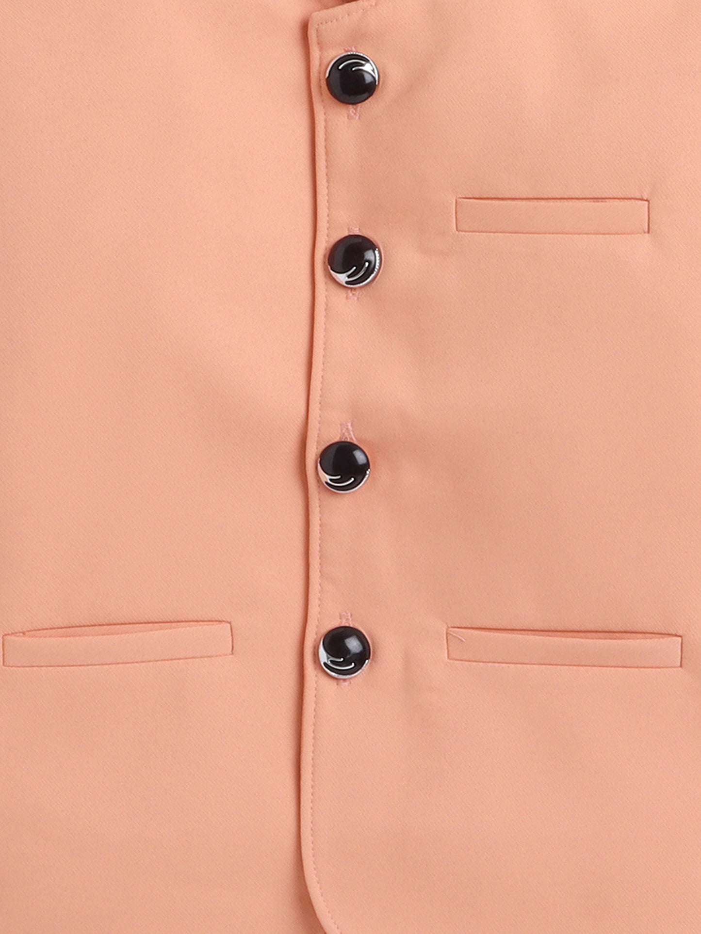 6013 Peach & Black Jodhpuri