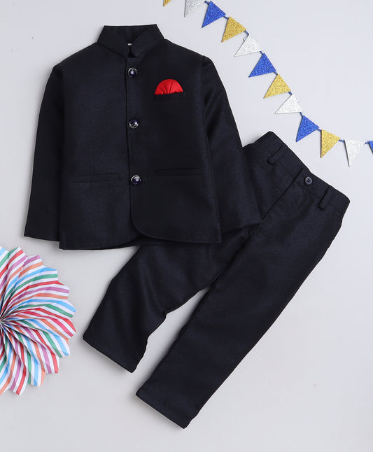 6029B Navy Shinning Jodhpuri