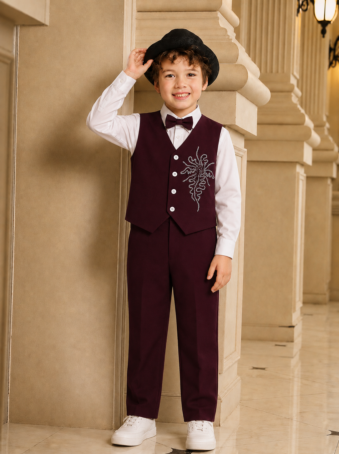 103 velvet waist coat