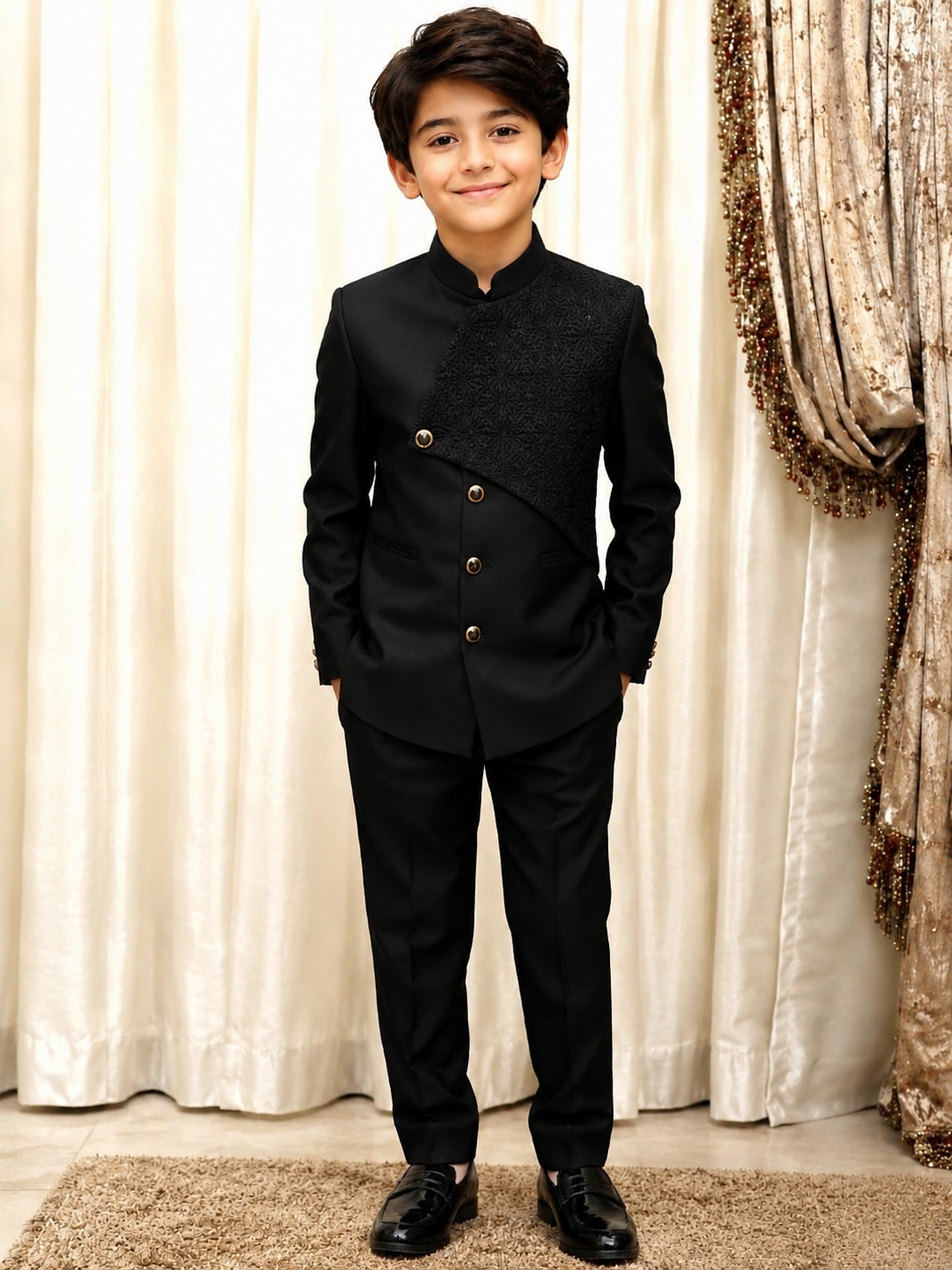 117 black suit