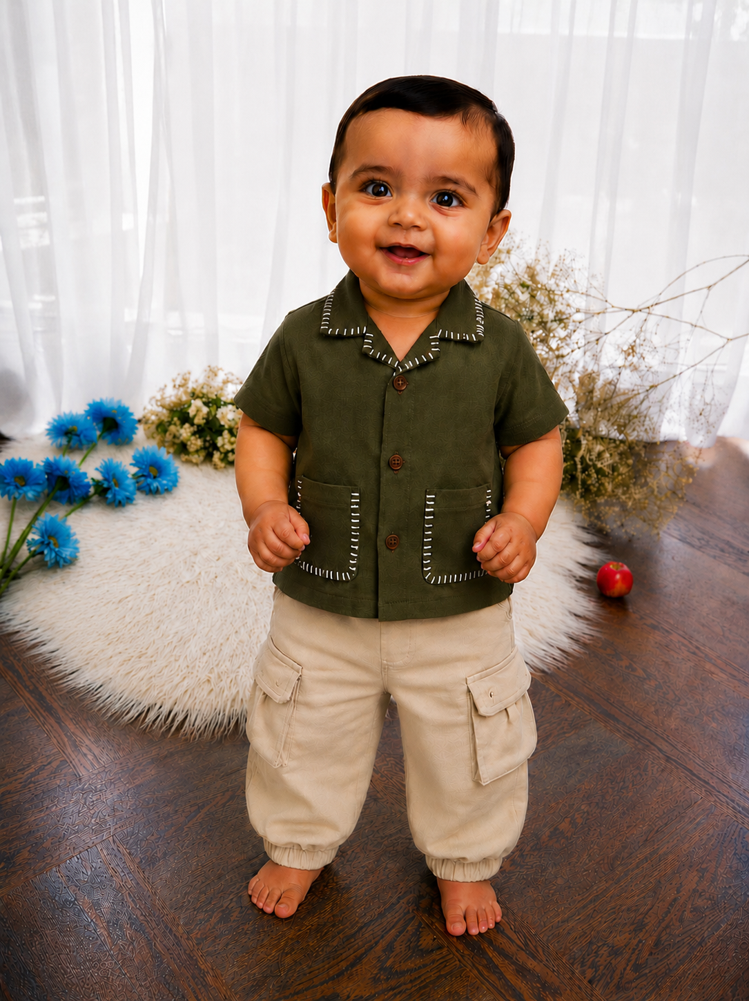 125 olive shirt